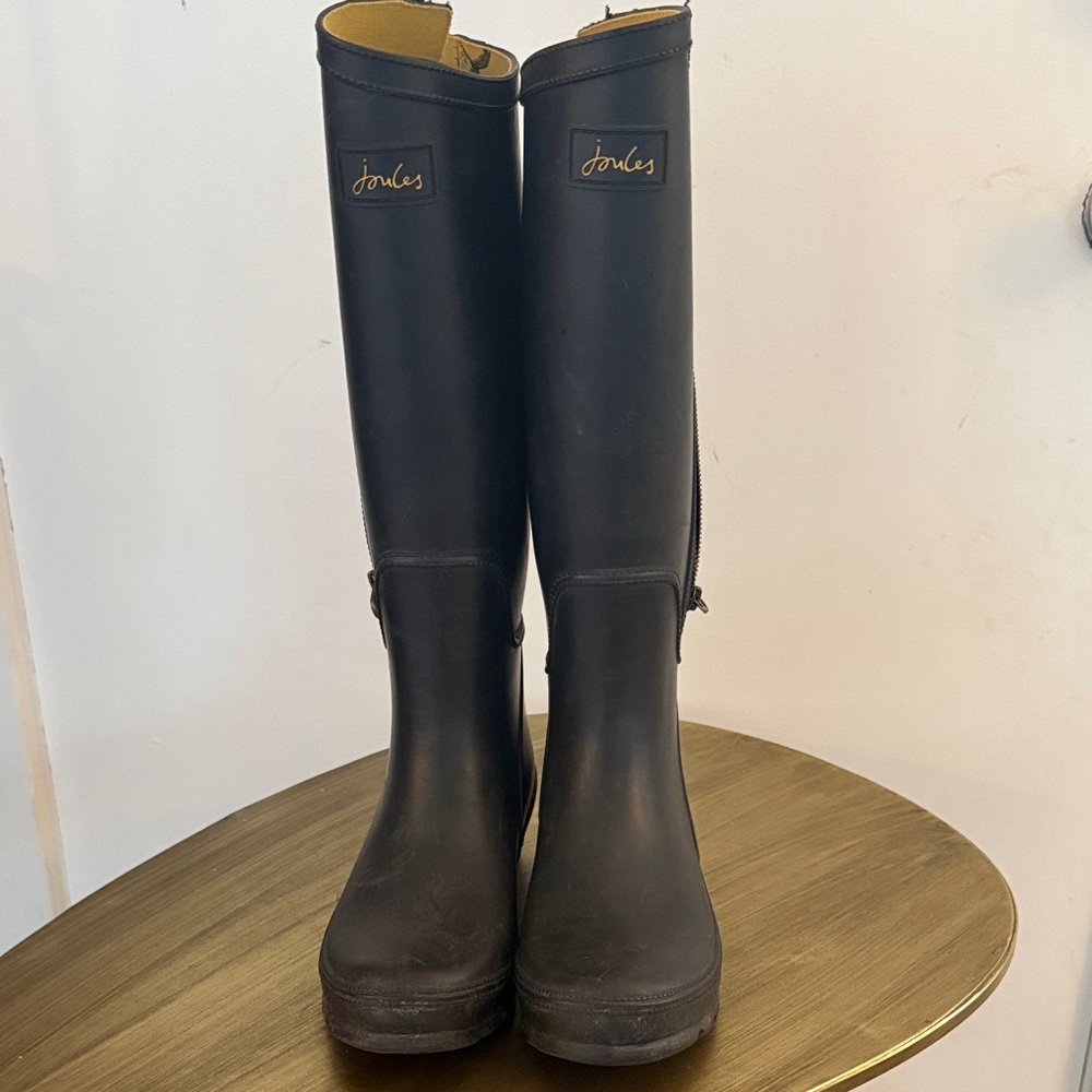 Joules Classic Black Tall Boots